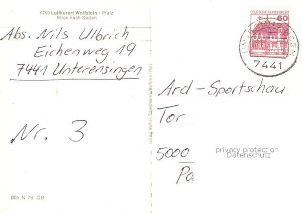 Wolfstein Pfalz Fliegeraufnahme – Bild 2