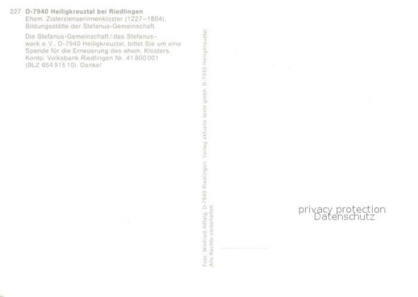 Heiligkreuztal Fliegeraufnahme – Bild 2