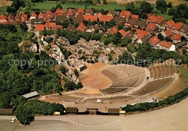 Bad Segeberg Fliegeraufnahme Kalkberg Stadion