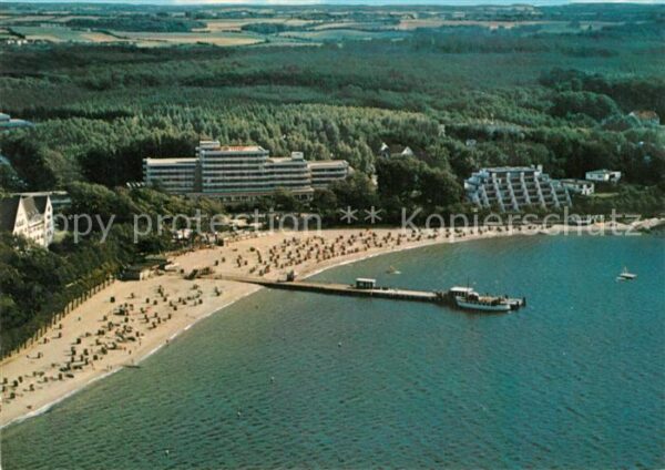 Gluecksburg Ostseebad Fliegeraufnahme