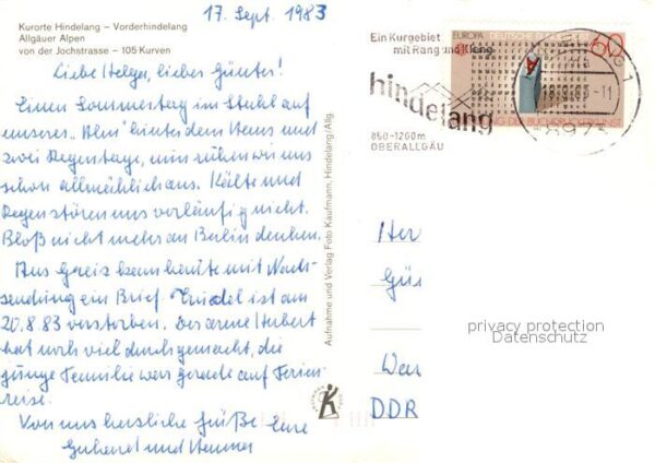 Hindelang Fliegeraufnahme Vorderhindelang – Bild 2
