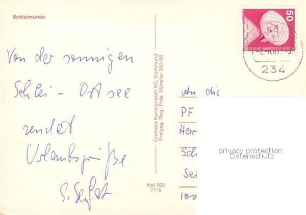 Schleimuende Fliegeraufnahme – Bild 2
