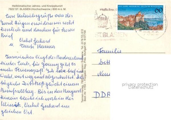 St Blasien Fliegeraufnahme – Bild 2