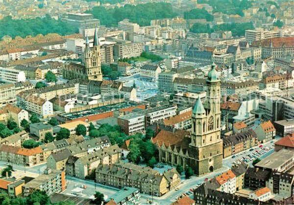 Braunschweig Fliegeraufnahme Andreaskirche Katharine