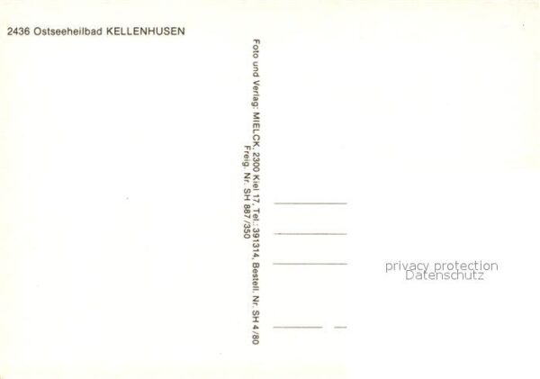 Kellenhusen Ostseebad Fliegeraufnahme – Bild 2