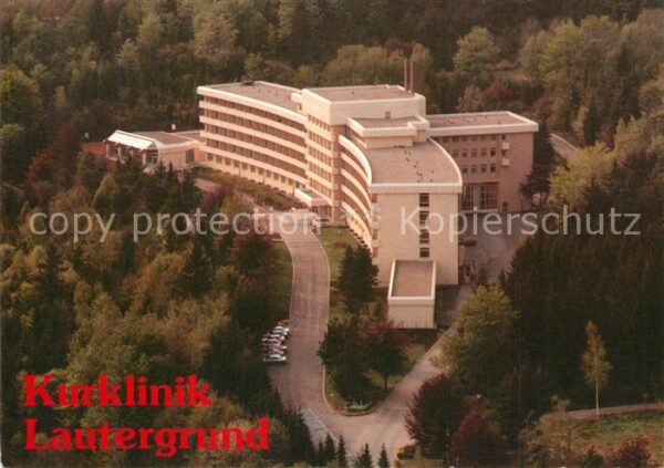 Schwabthal Fliegeraufnahme Kurklinik Lautergrund