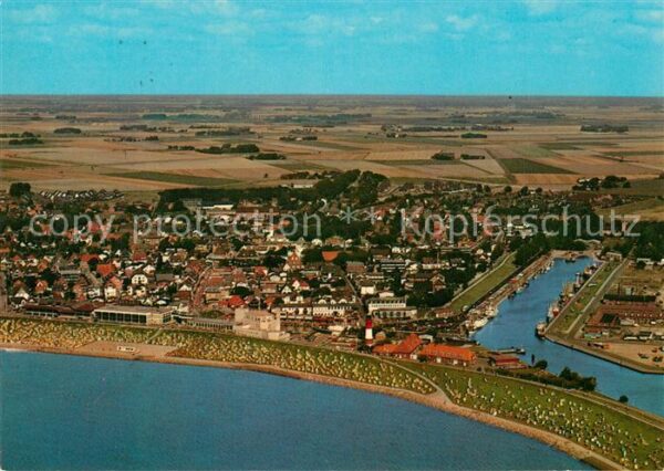 Buesum Nordseebad Fliegeraufnahme