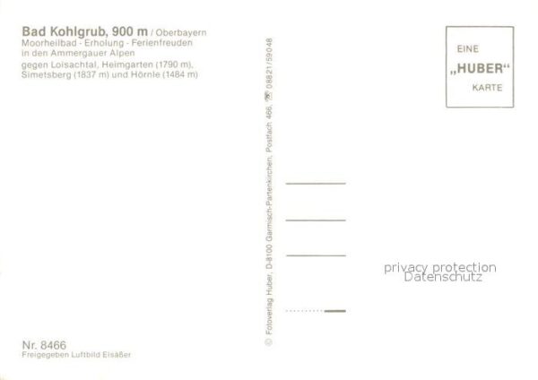 Bad Kohlgrub Fliegeraufnahme – Bild 2
