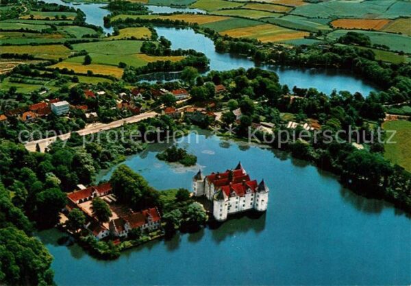 Gluecksburg Ostseebad Fliegeraufnahme Schloss