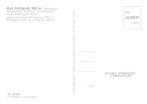 Bad Kohlgrub Fliegeraufnahme – Bild 2