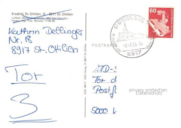 St Ottilien Eresing Fliegeraufnahme Erzabtei – Bild 2