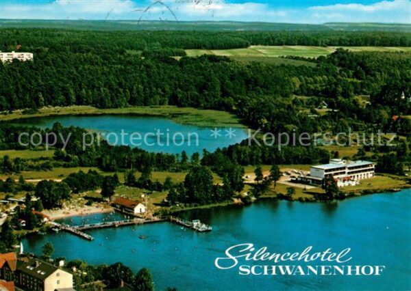 Moelln Lauenburg Fliegeraufnahme Silencehotel Schwanenho