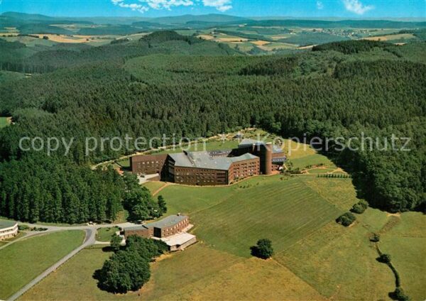 Olpe Biggesee Fliegeraufnahme Mutterhaus Franziskaner