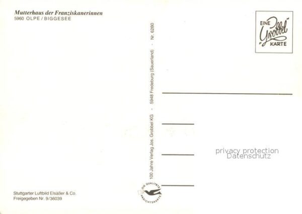 Olpe Biggesee Fliegeraufnahme Mutterhaus Franziskaner – Bild 2