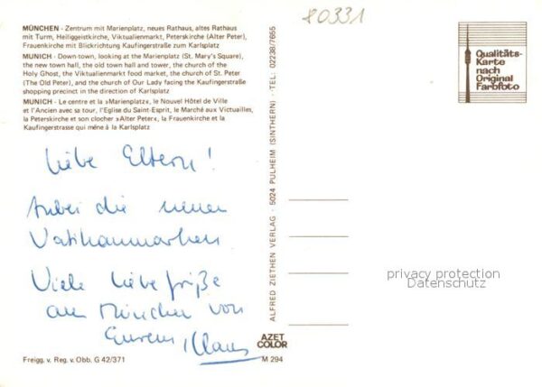 Muenchen Fliegeraufnahme – Bild 2