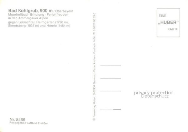 Bad Kohlgrub Fliegeraufnahme – Bild 2