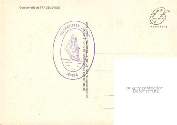 Travemuende Ostseebad Fliegeraufnahme – Bild 2