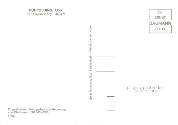 Ruhpolding Fliegeraufnahme Rauschberg – Bild 2
