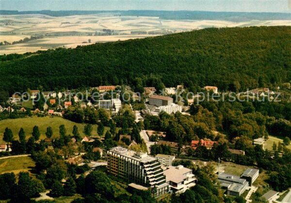 Bad Gandersheim Fliegeraufnahme Kurklinik