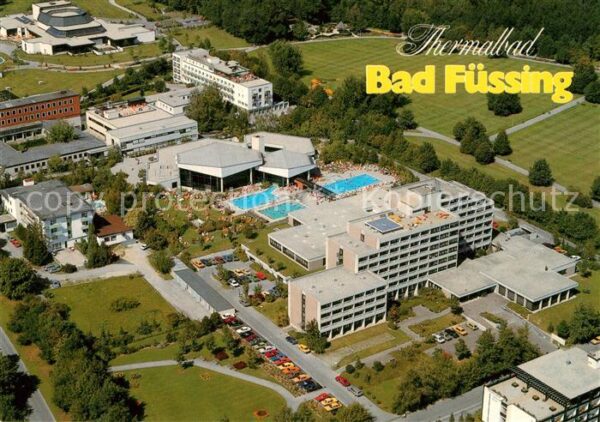 Bad Fuessing Fliegeraufnahme Klinik Niederbayern