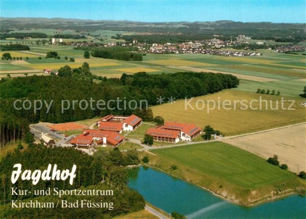 Kirchham Niederbayern Fliegeraufnahme Jagdhof Kur Sportzentru