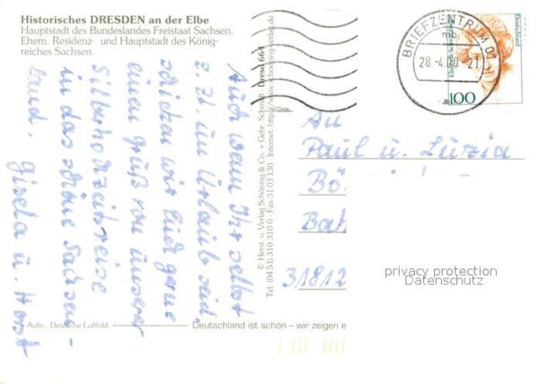 Dresden Fliegeraufnahme – Bild 2