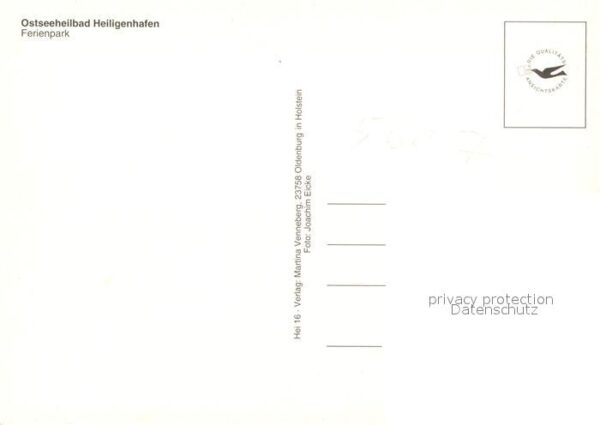 Heiligenhafen Ostseebad Fliegeraufnahme Ferienpark – Bild 2