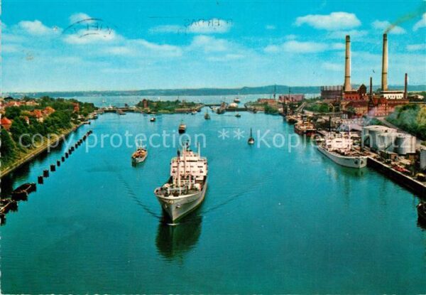 Kiel Fliegeraufnahme Holtenauer Schleusen