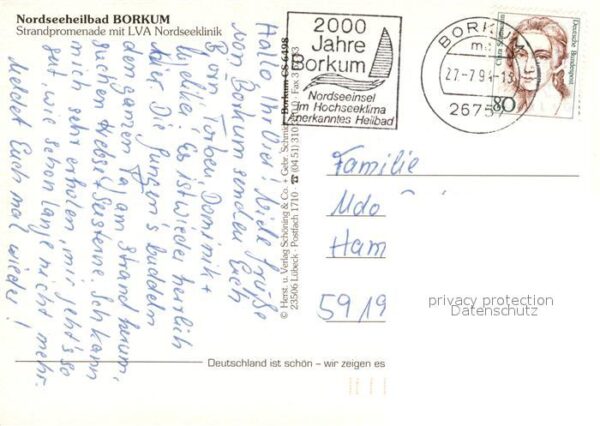 Borkum Fliegeraufnahme – Bild 2