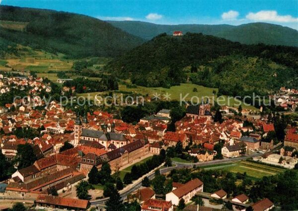 Amorbach Miltenberg Fliegeraufnahme