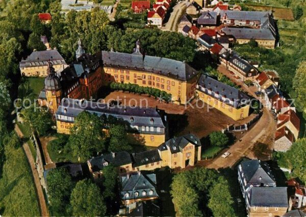 Berleburg Bad Fliegeraufnahme Fürsten Schloss