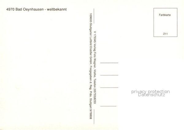 Bad Oeynhausen Fliegeraufnahme Kurparkanlagen – Bild 2