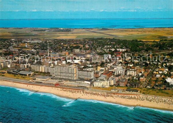 Westerland Sylt Fliegeraufnahme