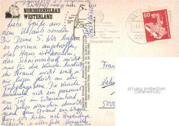 Westerland Sylt Fliegeraufnahme – Bild 2