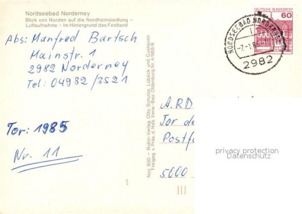 Norderney Nordseebad Fliegeraufnahme – Bild 2