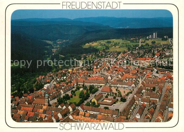 Freudenstadt Fliegeraufnahme