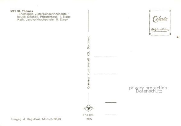 St Thomas Eifel Fliegeraufnahme Bischöfliches Priesterh – Bild 2