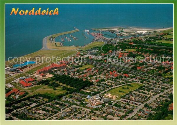 Norddeich Ostfriesland Fliegeraufnahme
