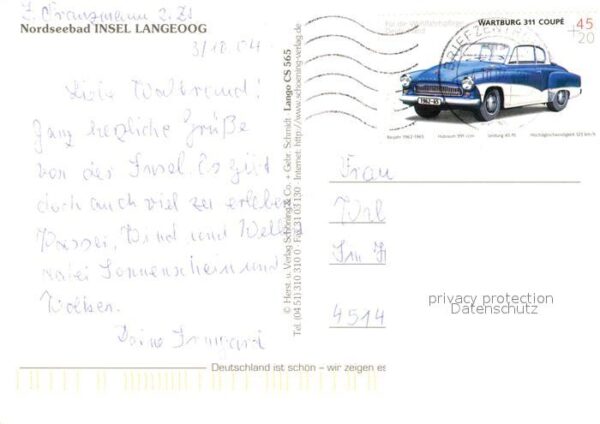 Langeoog Nordseebad Fliegeraufnahme – Bild 2