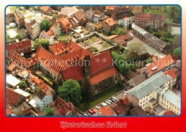 Erfurt Fliegeraufnahme Augustinerkloster Klost