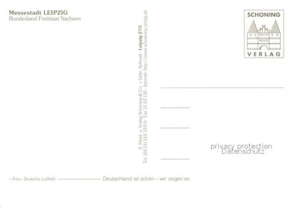 Leipzig Fliegeraufnahme Neues Rathaus – Bild 2