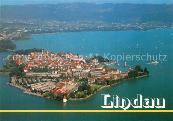 Lindau Bodensee Fliegeraufnahme