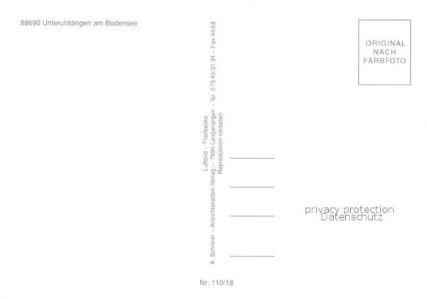 Unteruhldingen Fliegeraufnahme Pfahlbauten – Bild 2