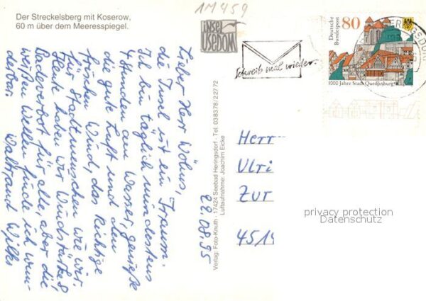 Insel Usedom Fliegeraufnahme Streckelsberg – Bild 2