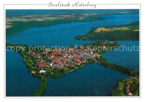 Ratzeburg Fliegeraufnahme