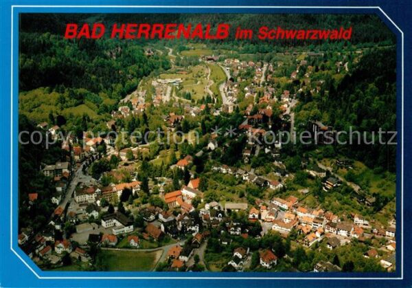 Bad Herrenalb Fliegeraufnahme