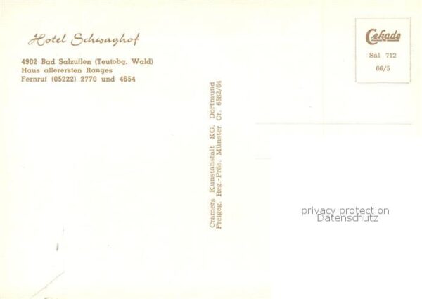 Bad Salzuflen Fliegeraufnahme Hotel Schwaghof – Bild 2