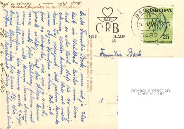 Wegscheide Bad Orb Fliegeraufnahme Kinderdorf – Bild 2