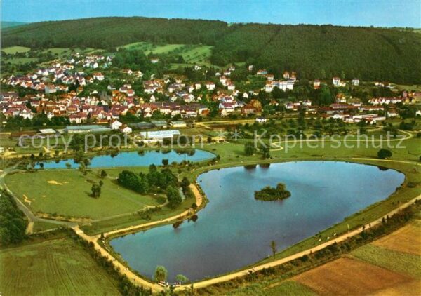 Bad Koenig Odenwald Fliegeraufnahme