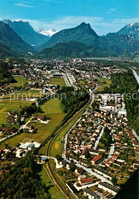 Bad Reichenhall Fliegeraufnahme Staufenbrücke Reiteralp